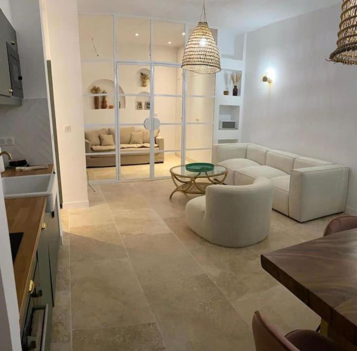 Chic Et Boheme A Endoume, A Deux Pas Du Vieux-Port Appartement Marseilles Buitenkant foto